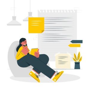 یادداشت برداری از مصاحبه